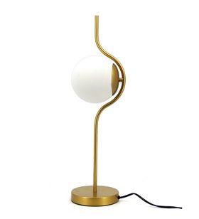 Lampe d’intérieure design Ramy métal doré compatible LED 