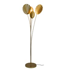 Lampadaire d\'intérieur design Zephyr 158cm métal doré compatible LED