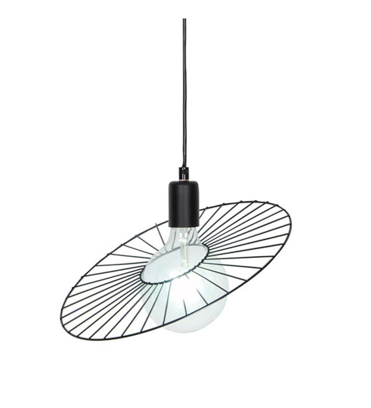 Luminaire de plafond moderne Sphere 150cm réglable métal noir compatible LED
