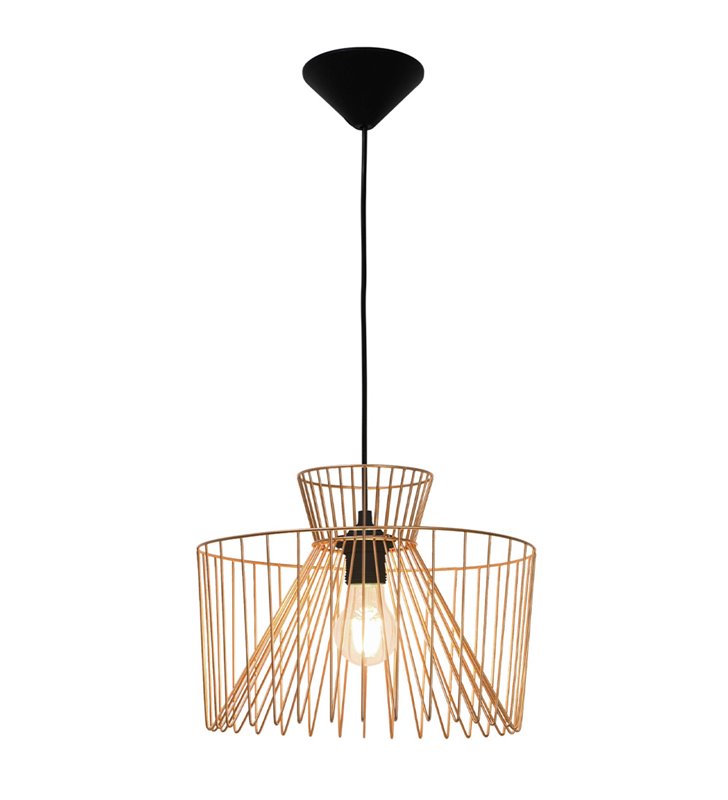 Eclairage de plafond moderne Glascow XL 120cm réglable métal doré compatible LED