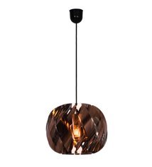 Luminaire pour plafond Pearl 120cm PVC cuivré réglable compatible LED