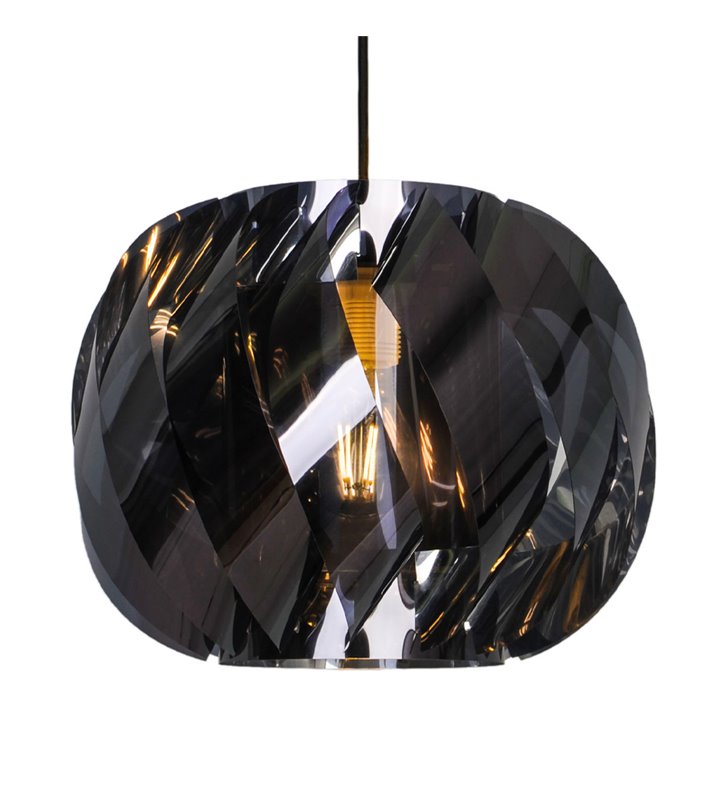Suspension d'intérieur Pearl 120cm PVC noir réglable compatible LED