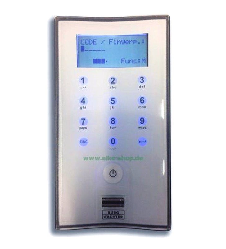 Cylindre électronique biométrique Burg Wächter TSE PRIME 5022 à empreinte digitale