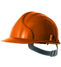 Lot 5 Casques de chantier securite casquette protection tete travaux EPI orange
