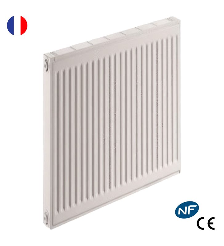 Radiateur eau chaude Acier Blanc Type 22 IHC Chauffage central DE DIETRICH