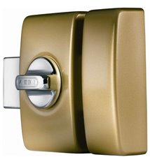 Verrou de porte à bouton V83 Abus cylindre 40mm diamètre 23mm