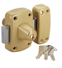 Verrou de sécurité à clé Vachette Cyclop pour porte d’entrée 29 à 37 mm