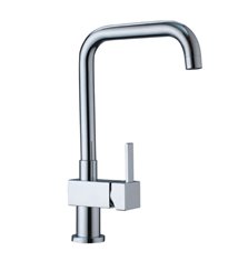 Robinet de cuisine mitigeur d’évier en laiton chromé Design