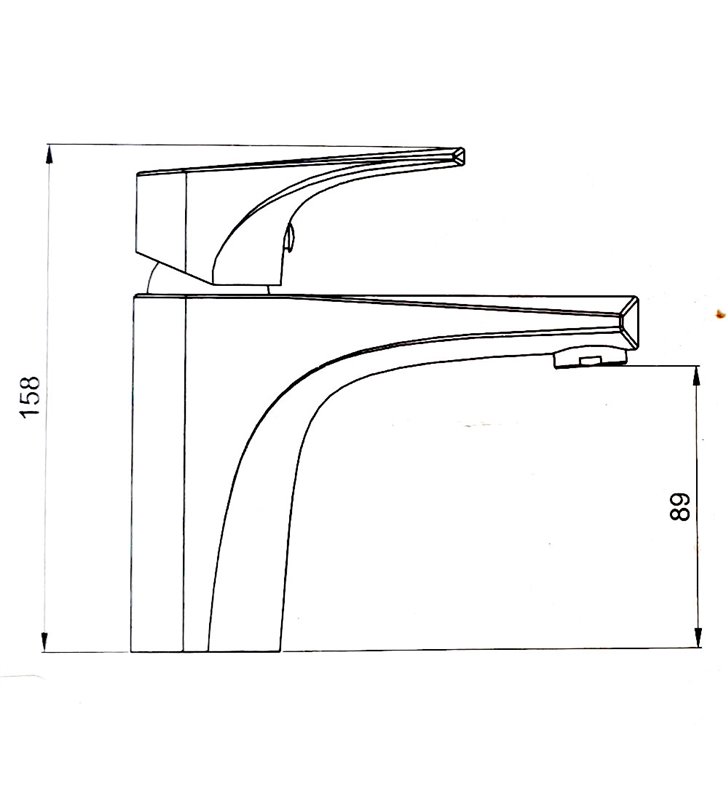 Robinet de salle de bain mitigeur lavabo chromé avec flexibles d'alimentation