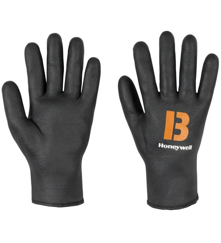 Lot de 10 gants de travail paume en PU Honeywell Deep Trill EN388 EN420