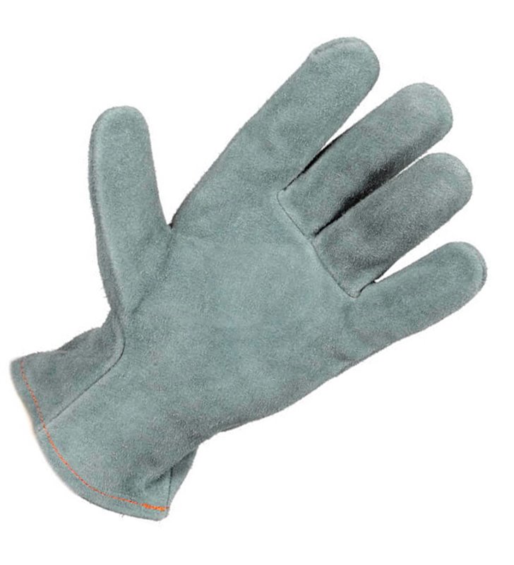 Lot de 5 gants de travail cuir bovin pour milieu humide Greo EN388