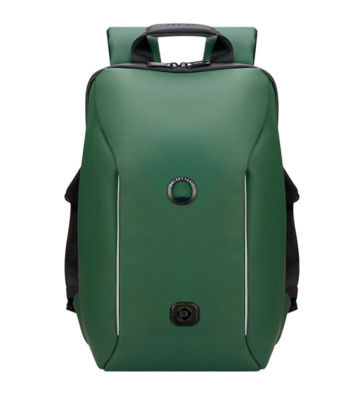 Sac à dos Vert Vélo trottinette DELSEY SECURAIN compatible éclairage Cosmo connected