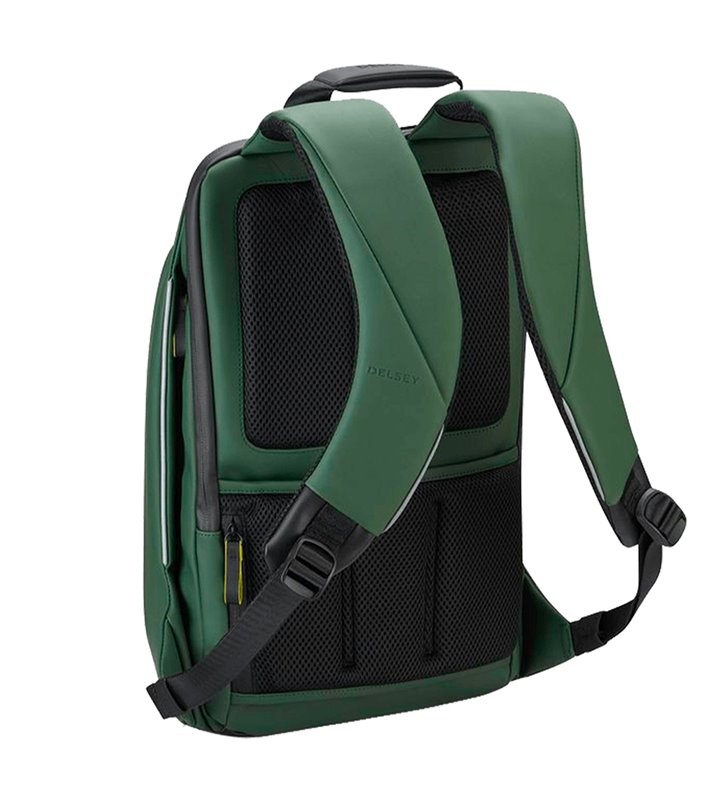 Sac à dos Vert Vélo trottinette DELSEY SECURAIN compatible éclairage Cosmo connected