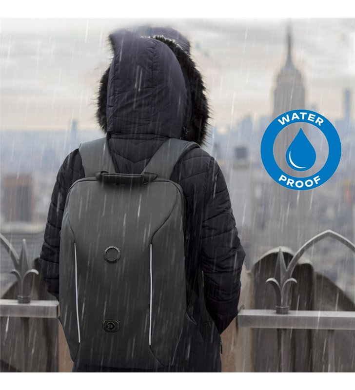 Sac a dos imperméable pour ordinateur portable DELSEY Securain Cosmo 22L