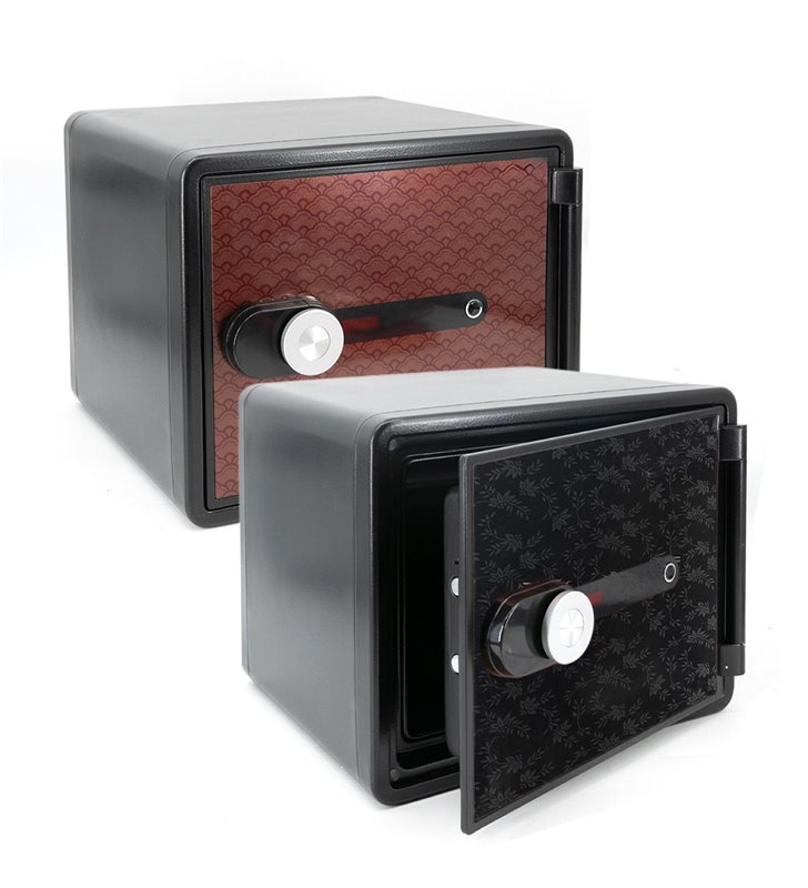 Coffre fort ignifuge 20L Anti feu 1H Electronique a code fixation sol FS-FM20 Reskal