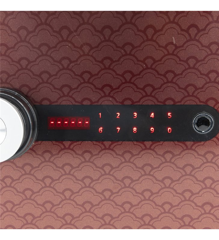 Coffre fort ignifuge 20L Anti feu 1H Electronique a code fixation sol FS-FM20 Reskal