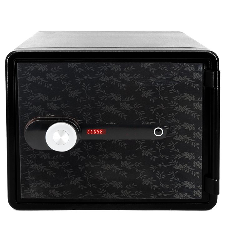 Coffre fort ignifuge 20L Anti feu 1H Electronique a code fixation sol FS-FM20 Reskal