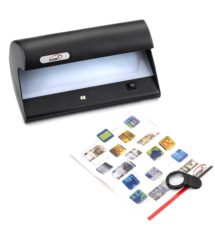 Détecteur de faux billets à ultraviolet UV Detect3 Desk One