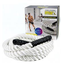 Corde ondulatoire battle rope d\'entrainement musculation 6 m