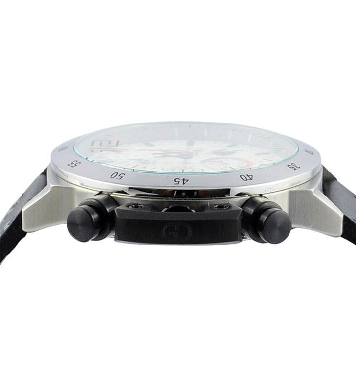 Montre sport homme analogique à quartz bracelet cuir étanche chronographe GTO ROADTIME