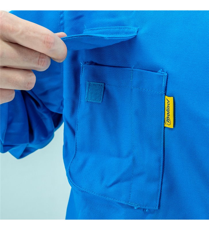 Veste de travail polyvalent Blouson bleu Optimax