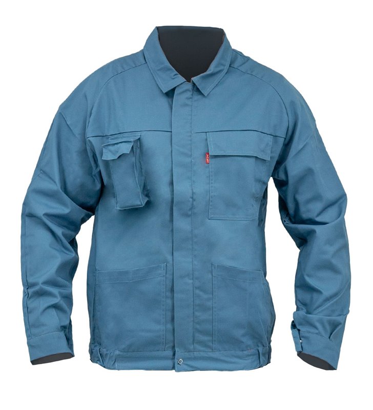 Veste blouson de travail bleu pétrole LAFONT