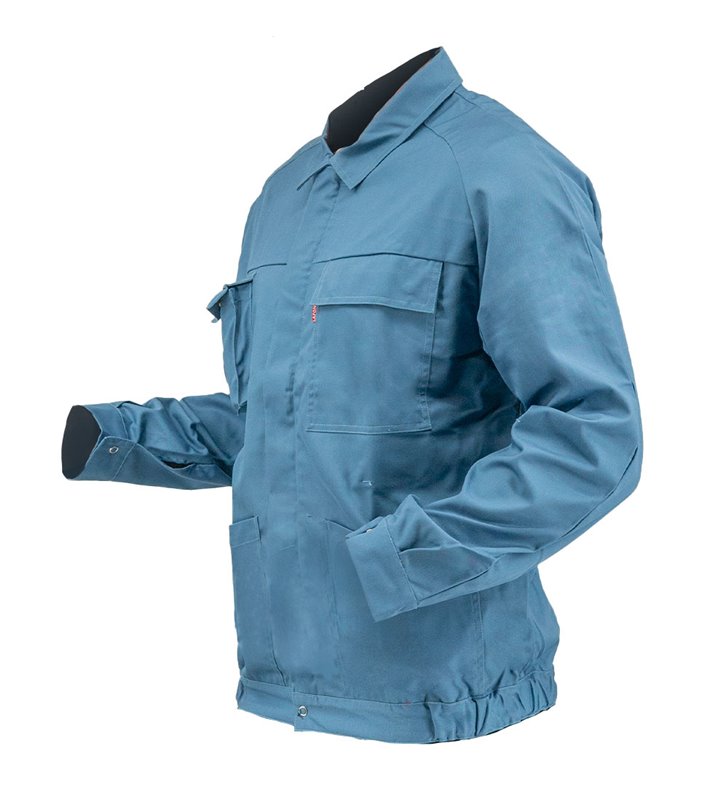 Veste blouson de travail bleu pétrole LAFONT