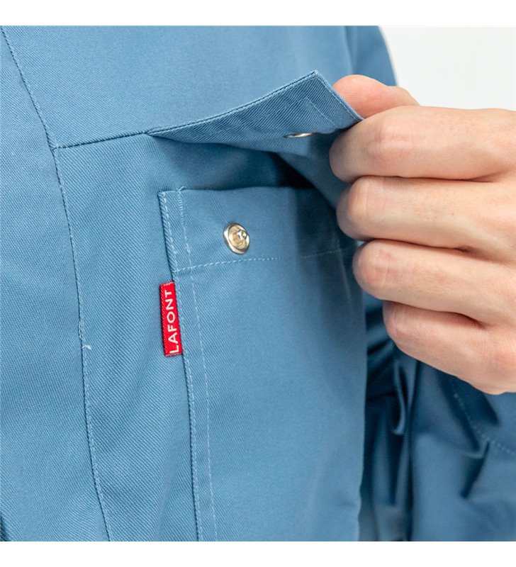 Veste blouson de travail bleu pétrole LAFONT