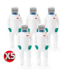 Lot 5 combinaisons scaphandres de Protection MICROGARD 2500 PLUS