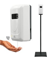 Distributeur Automatique de Savon et Gel sur pied sans contact 1 Litre