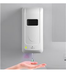 Distributeur de savon et Gel automatique mural ou sur pied infrarouge rechargeable 1 L