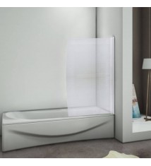 Porte baignoire Concerto sérigraphiée arrondi 85x150cm Alterna