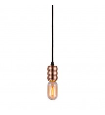 Lampe suspension design en métal laiton compatible Ampoule LED