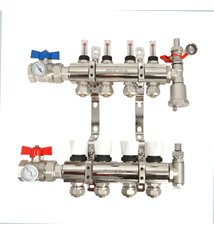 Collecteur plancher chauffant hydraulique Nourrice Comsi