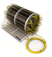 Tapis de cable chauffant electrique 500W pour chauffage au sol 4m2 avec Thermostat