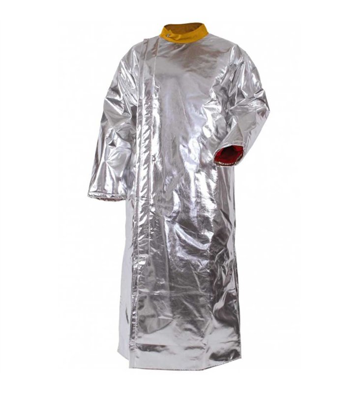 Manteau aluminisé en kevlar gratté doublé proban Veste de protection XXL