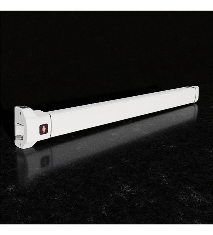 Serrure barre antipanique pour porte sortie de sécurité Push bar Bricard 900 mm noir