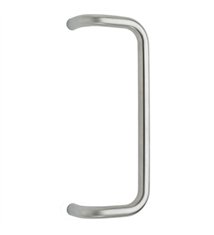 Poignée de tirage Bricard 400 mm baton maréchal pour portes intérieur exterieur inox