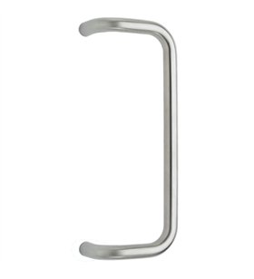 Poignée de tirage Bricard 400 mm baton maréchal pour portes intérieur exterieur inox