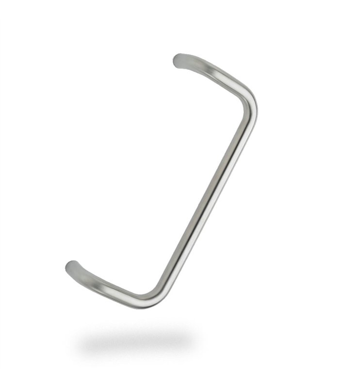 Poignée de tirage Bricard 400 mm baton maréchal pour portes intérieur exterieur inox