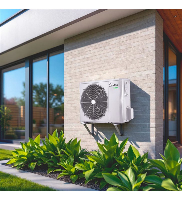 Pompe a chaleur bibloc murale Midea M-Thermur A 8 kW air eau R32 monophasé