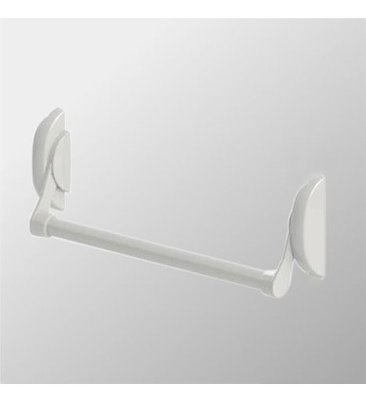 Serrure barre anti-panique 1 point exiDOM coupe-feu en applique réversible aluminium 1150 mm