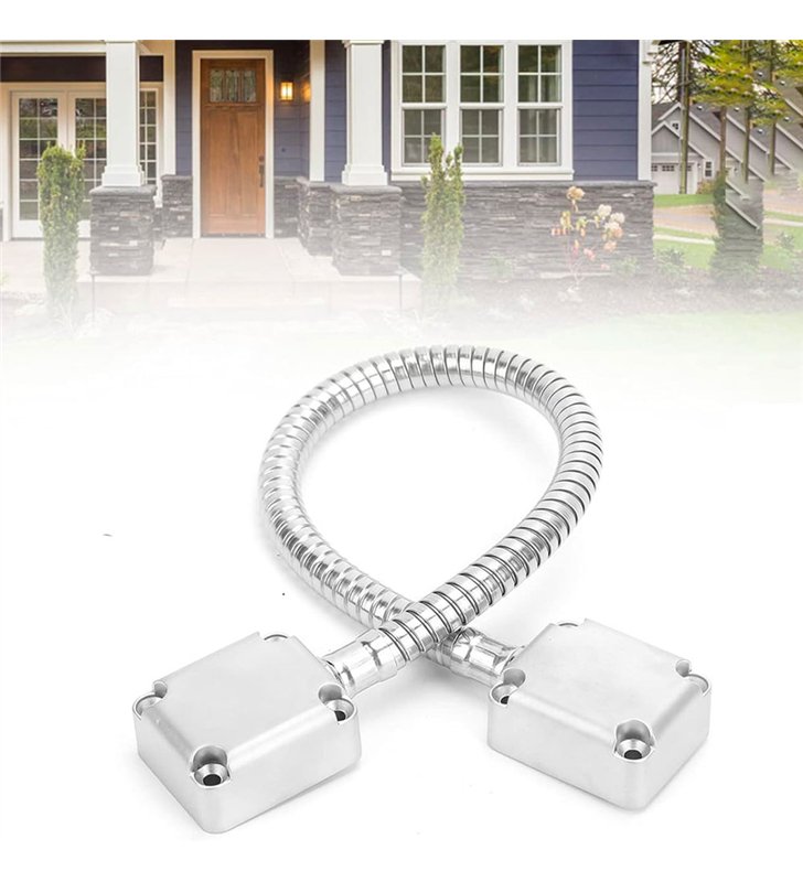 Flexible passe-cable de porte Beugnot aluminium 300 mm pour controle d’accès