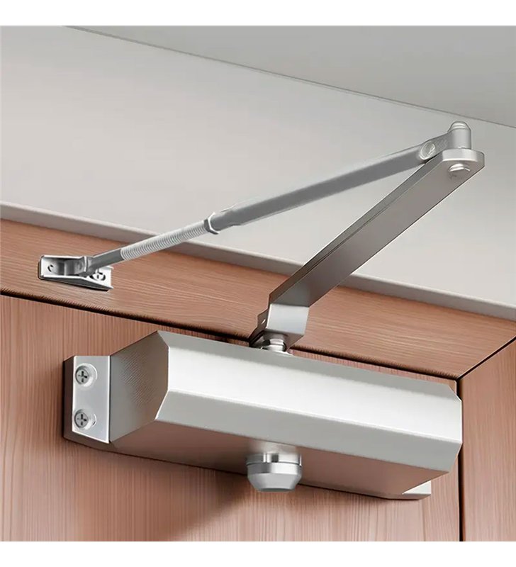 Ferme porte à bras compas Groom GR101 950 mm force 3 Reversible et Réglable 60 kg