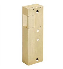 Gache électrique en applique 12V serrure verticale à émission 158 mm porte droite Beugnot 8