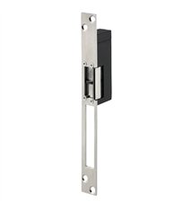 Gache électrique à encastrer 99 mm 12V droit tirant contact stationnaire Beugnot WP 1000