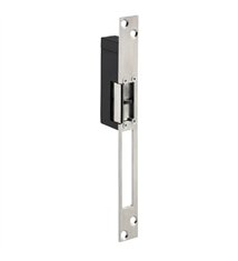 Gache électrique à encastrer 99 mm 12V gauche tirant à émission micro contact Beugnot WP 1000