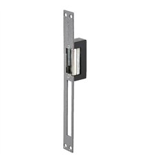 Gache électrique en applique électro inversé 12V serrure verticale 89 mm réversible Beugnot NIE