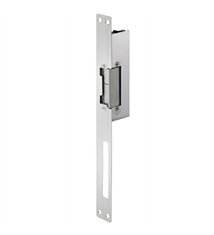Gache électrique à encastrer renforcée 24V réversible 107 mm à émission Beugnot 500