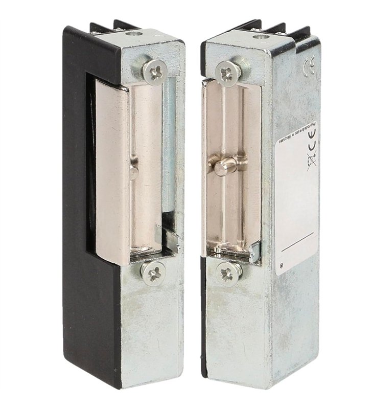 Gache éléctrique à encastrer 12 V serrure verticale à émission 88 mm portes droite Beugnot A